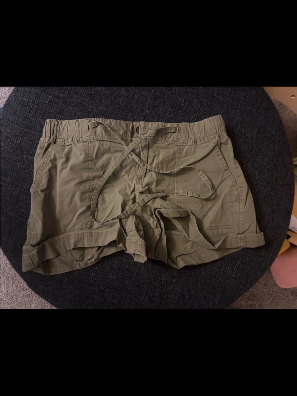 Merona army green shorts